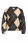 Brenda O-Neck Pullover - Medium Grey