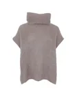 Bcbjoerk Rollneck Vest - Taupe