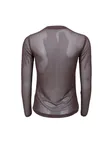 Annie Mesh Blouse - Coffee