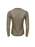 Jennie Dotted Mesh Blouse - Army