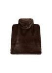 Jovina Poncho - Chocolate Plum