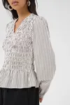 Dewa Blouse - Black Stripe