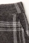 Jogg Skirt Fancy Check - Truffle Brown                 