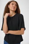 Alia Blouse - Black Deep