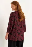 Lucy Tunic - Black/Red/Patterned