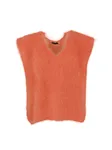 Bjoerk Pullover Vest - Burnt Orange