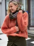 Bjoerk Knit Cardigan - Burnt Orange