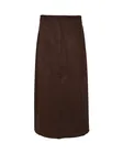 Augustina Skirt - Coffee
