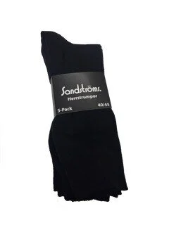 Herrstrumpor 5-pack - Black