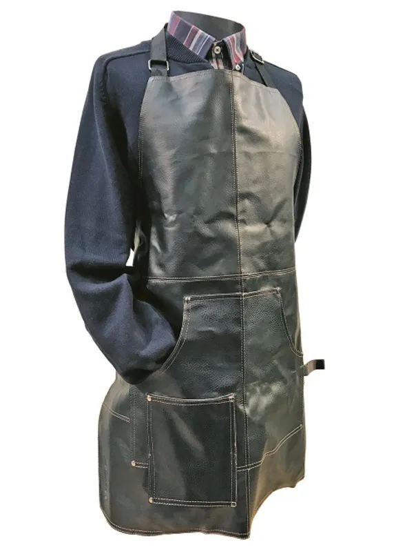 Förkläde - Brunsvart