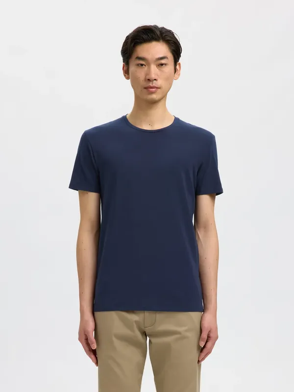 T-shirt Newpima O-neck - Navy Blazer