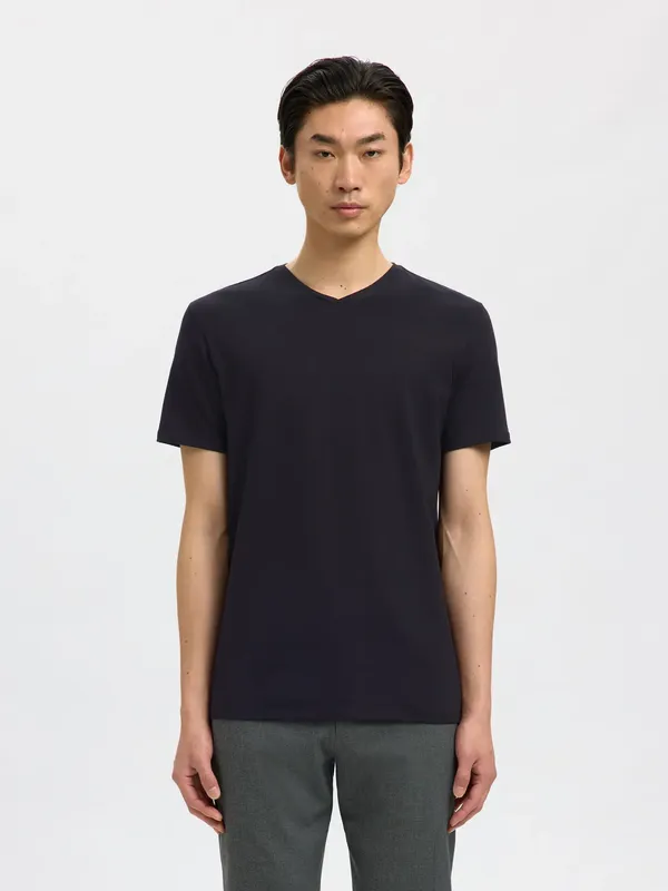 T-shirt Newpima V-neck - Black