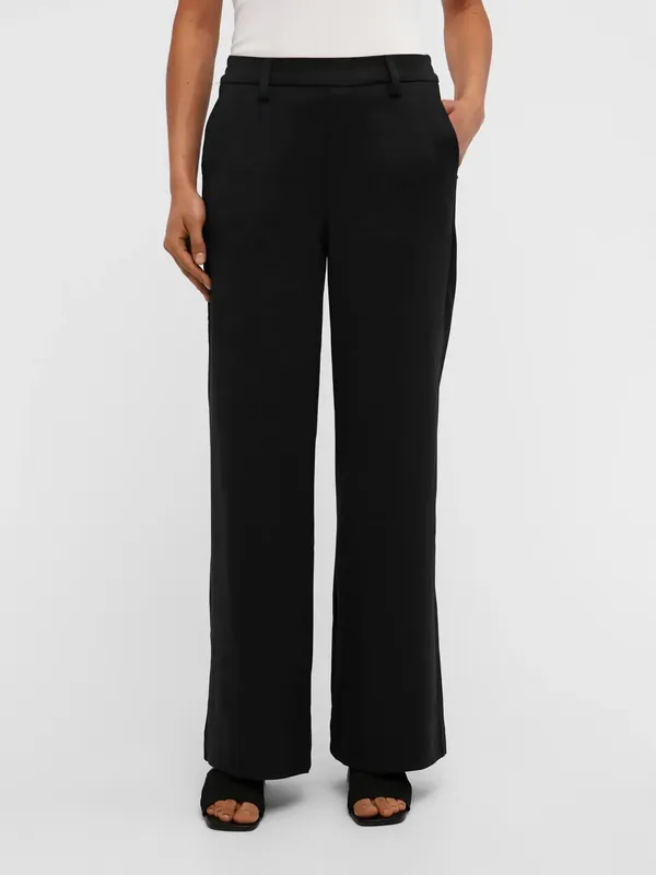 Lisa Wide Pants - Black