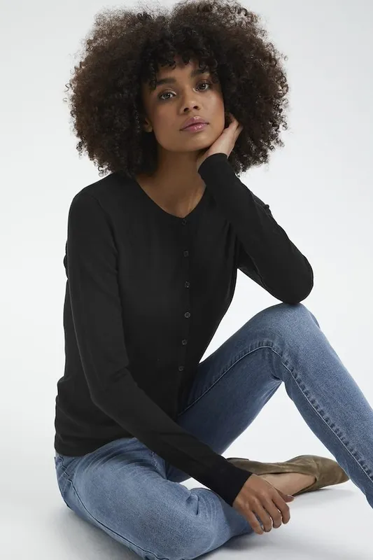 Mila Cardigan - Black