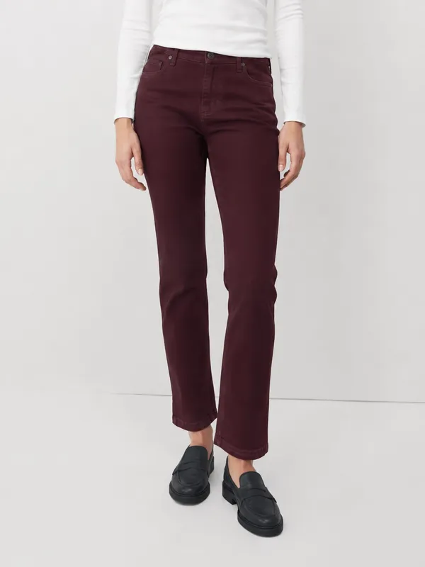 Jeans Dora Comfort Flexi Regular - Burgundy