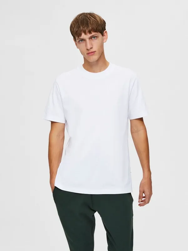 T-Shirt Med Mock-Krage