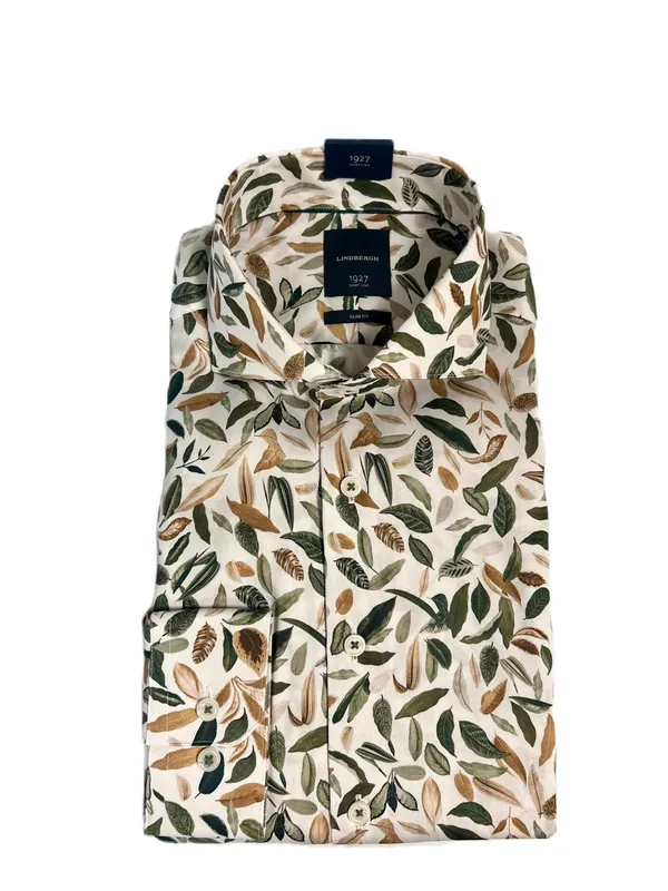 Skjorta Med Tryck - Off White