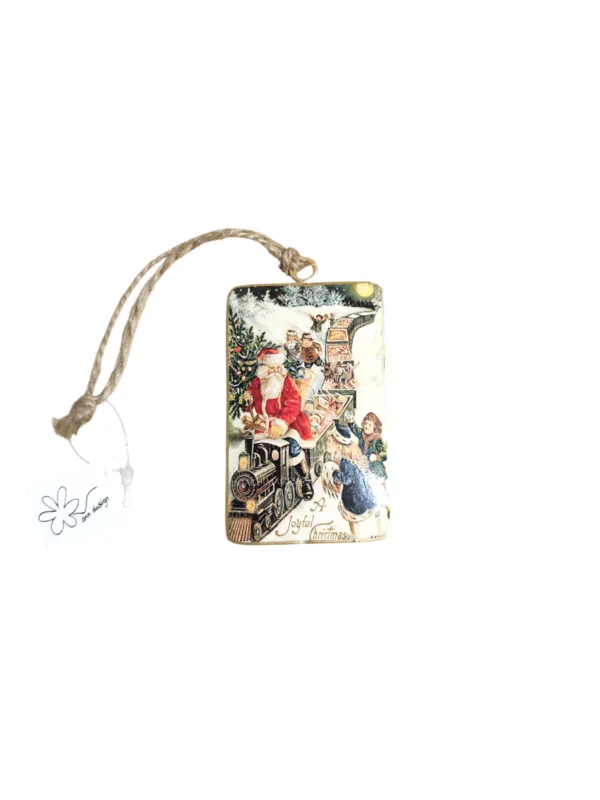 Emaljhänge Nostalgi Tomte - 0