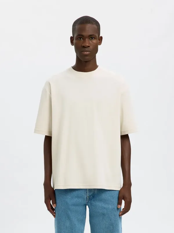 Loose T-shirt Oscar - Oatmeal