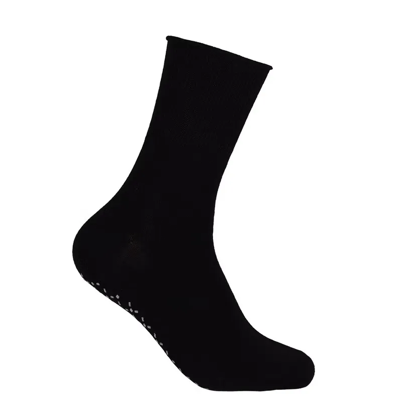 Halkstrumpa med lös resår - Black