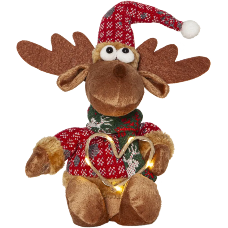 Dekorationsfigur Älg - Red