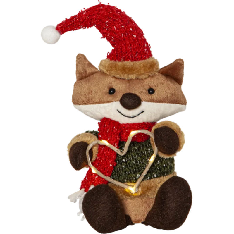 Dekorationsfigur Räv - Red