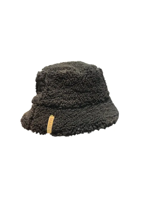 Mjuk Teddyhatt - Black