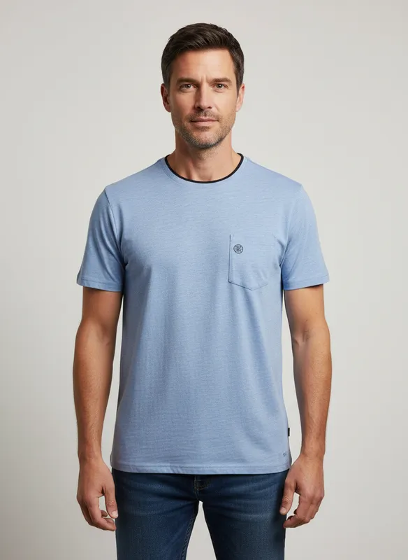 T-shirt - Mid Blue