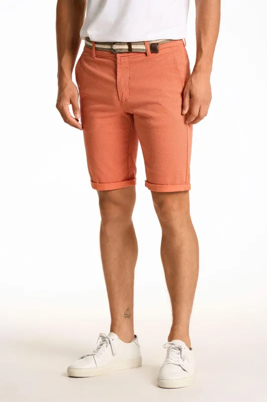 Chinosshorts - Dk Coral