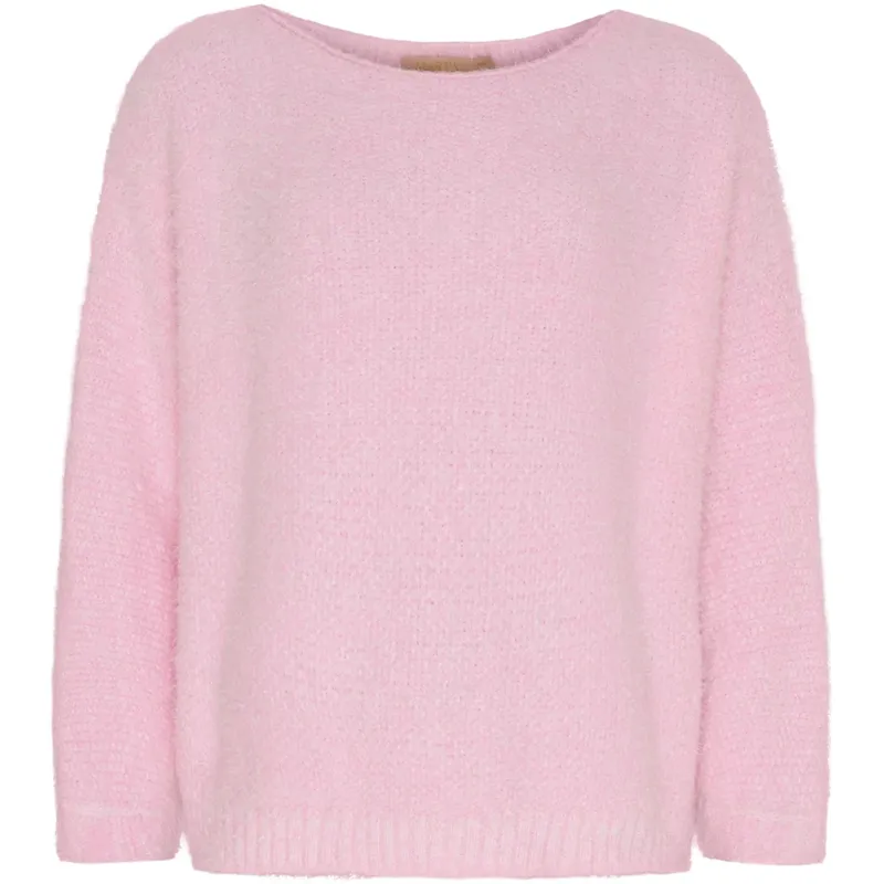 Stickad Tröja - Rosa
