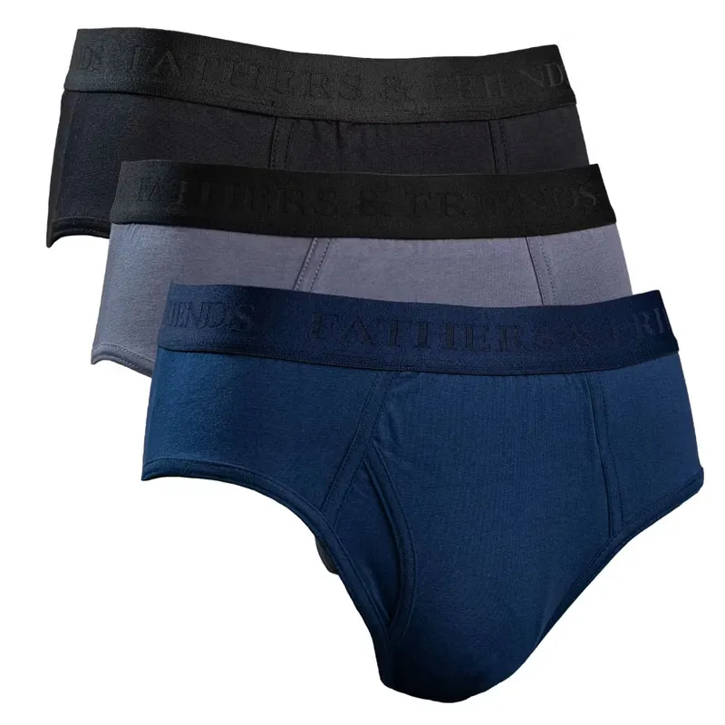 Briefkalsong Bomull Emil - Navy