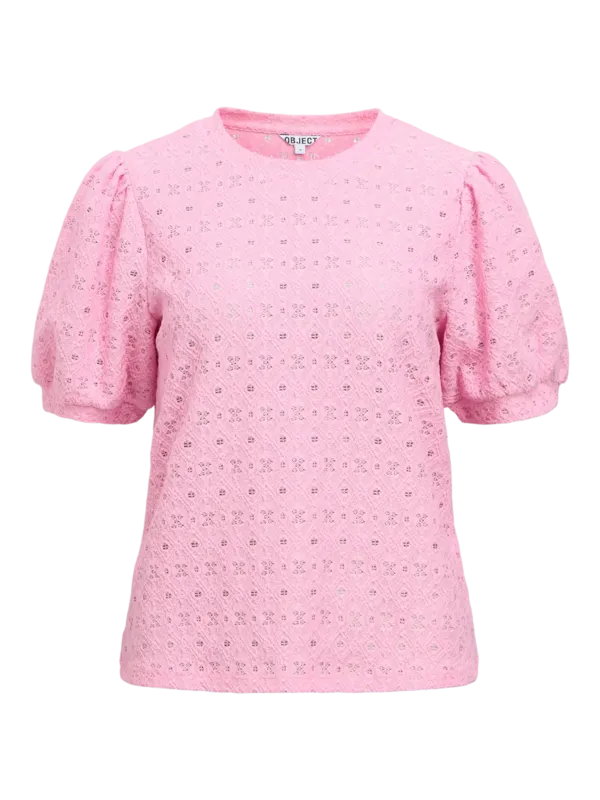 Broderad Topp - Pink Frosting