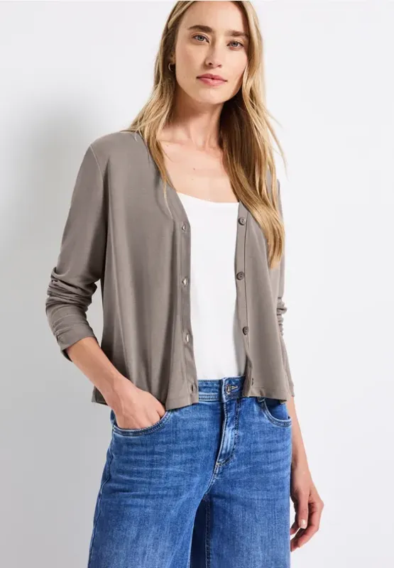 Enfärgad Kofta - Dark Tumbled Beige            