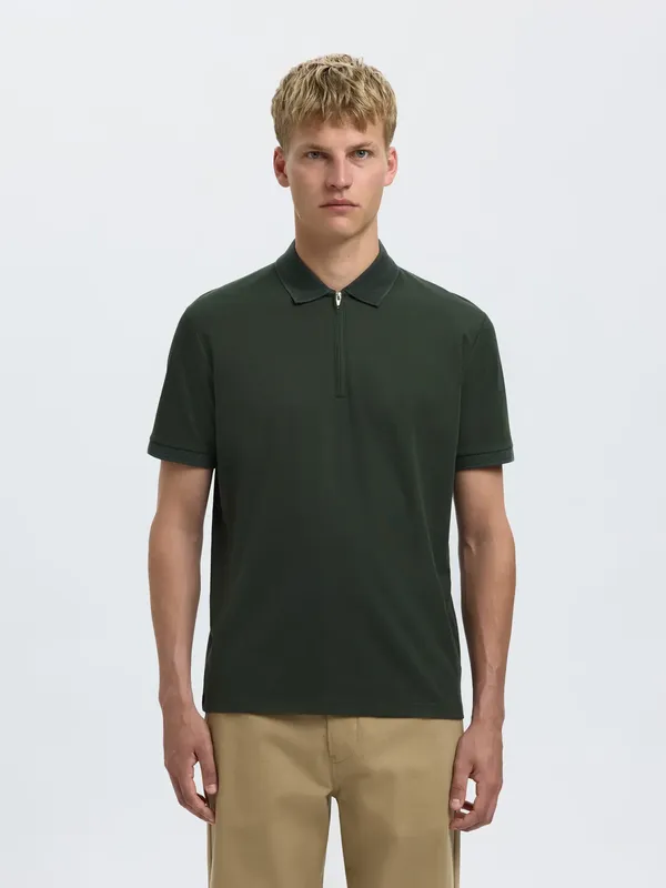 Pikétröja Half Zip - Deep Forest