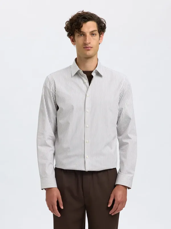 Skjorta i Slim Fit-passform - Bright White