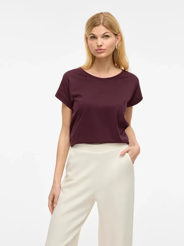 Enfärgad T-shirt - Fig