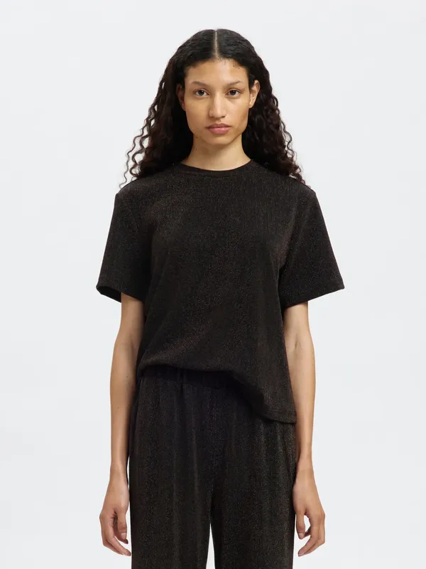 Glittrig Topp Boxy - Delicioso