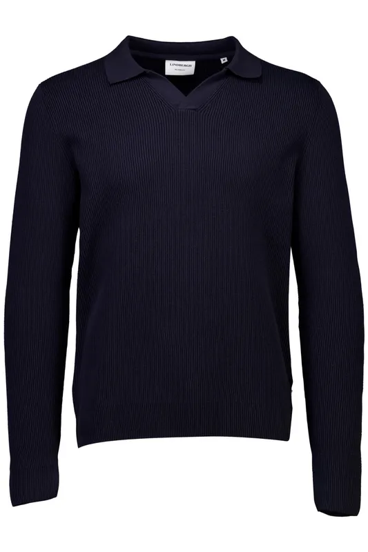 Stickad tröja - Navy