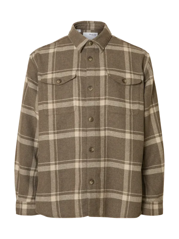 Overshirt Ullblandning - Morel
