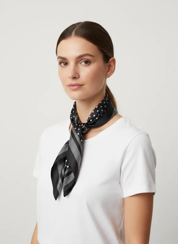 Scarf Liza  - Svart