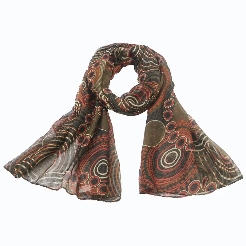 Scarf Amy  - Grön