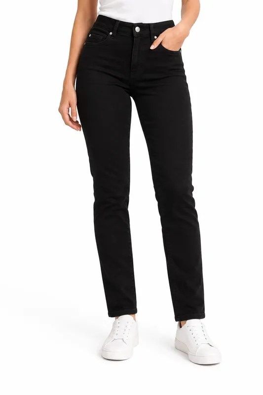 Alicie Short Jeans - Black Denim