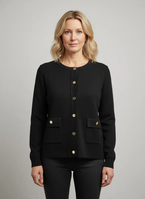 Cardigan - Black 