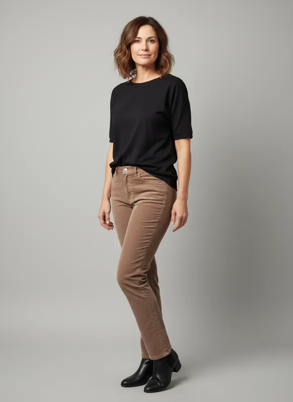 Manchesterbyxa - Nougat