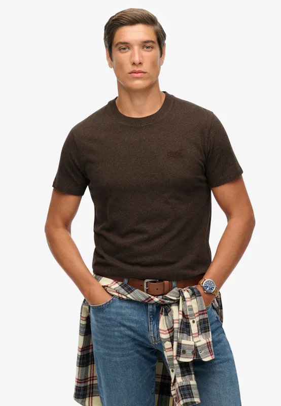 T-shirt Bas - Nutmeg Brown Marl