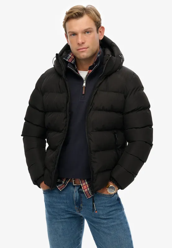 Puffer Jacka - Black/Black