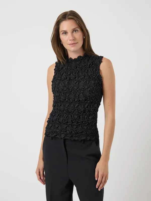 Figurnära Topp - Black