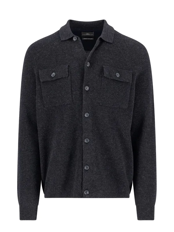 Cardigan i Merionoull - Antracit
