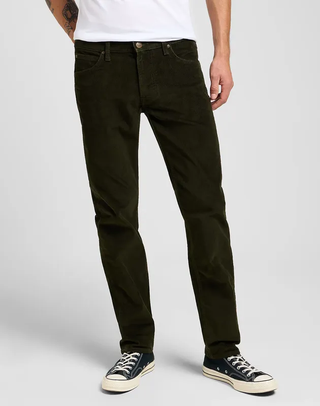 Daren Zip Fly Manchester - Dk Olive
