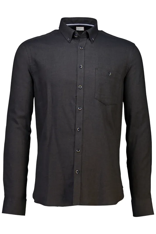 Skjorta - Deep Brown Mel